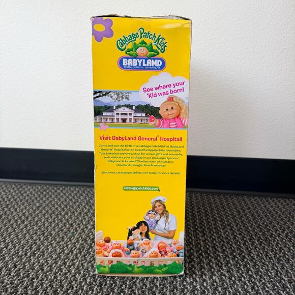 Cabbage Patch Kids Doll Adoptimals with Heartbeat Key 15" Brown Curly Hair NEW - Picture 2 of 11